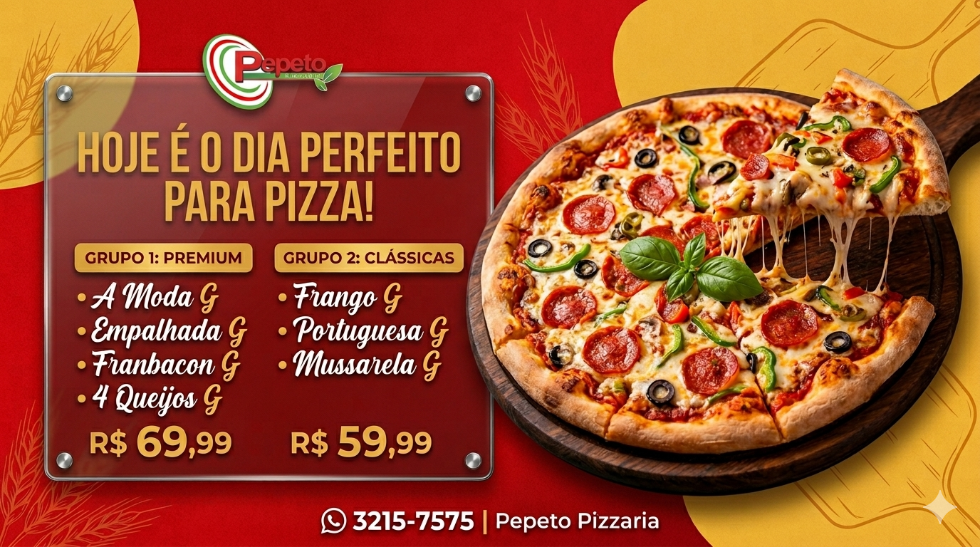 Promoção de Pizza